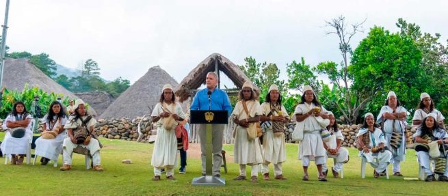 Presidente Duque lanzó el Proyecto de Autogeneración en la Sierra Nevada de Santa Marta