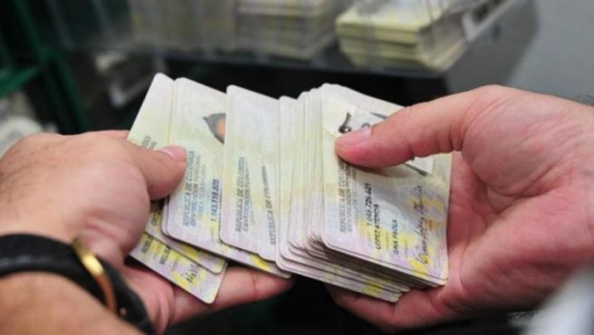468 814 cédulas de ciudadanía se encuentran en las distintas sedes de la Registraduría listas para ser reclamadas