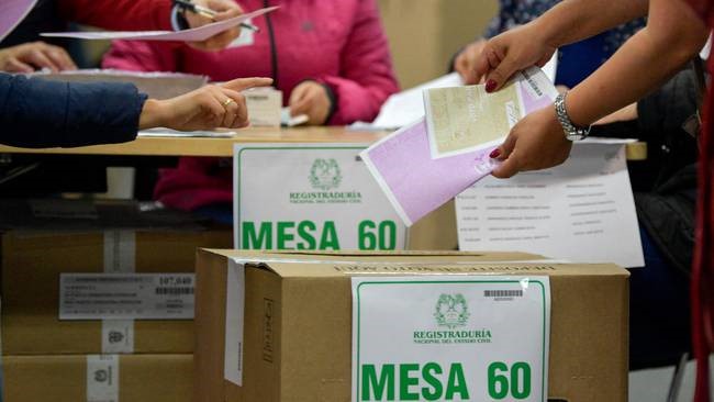 La Registraduría entrega detalles del censo electoral en Colombia y en el exterior