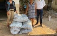 Mujeres emprendedoras de El Molino recibieron donación de carbón decomisado