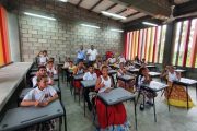 300 estudiantes de Gamarra, Cesar, estrenan dos modernas sedes educativas