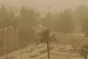 Un muerto y más de 5.000 hospitalizados por una gran tormenta de arena en Irak