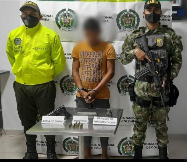 Capturado en La Guajira alias Veloz, presunto integrante del Clan del Golfo