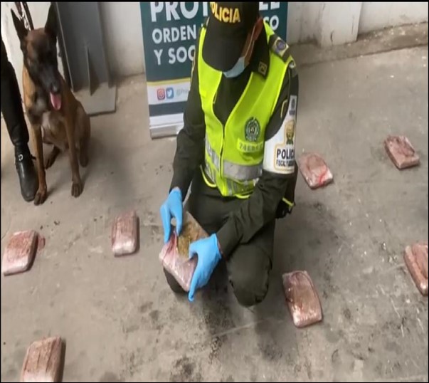 En vías del Cesar, la Polfa incautó más de 7 mil gramos de marihuana