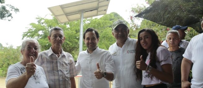 500 familias de la zona rural del Cesar contarán con energía eléctrica con la instalación de paneles solares