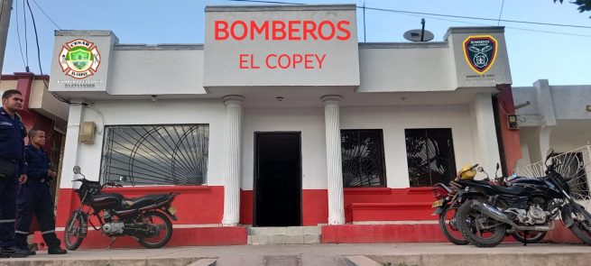 La crisis también se tomó el Cuerpo de Bomberos Voluntarios de El Copey, Cesar
