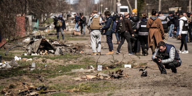 El Gobierno ucraniano afirma que 32 periodistas han muerto ya en la guerra