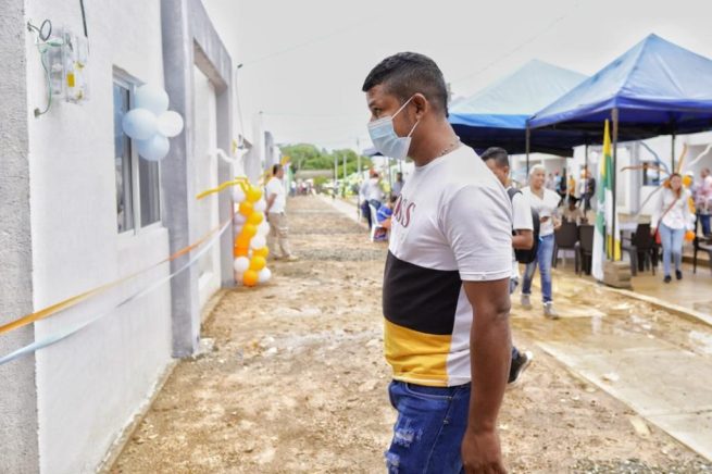 32 familias afectadas por el invierno recibieron vivienda propia en Tamalameque, Cesar