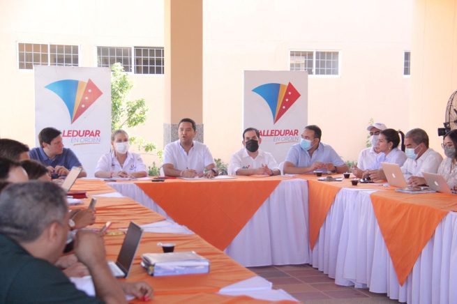 Alcalde y su gabinete articulan estrategias y compromisos con miras a los Juegos Bolivarianos Valledupar 2022