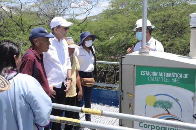 Resguardo Provincial recibió estación de monitoreo de calidad del aire