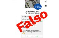 Alertan sobre páginas falsas que prometen inscripciones a Ingreso Solidario