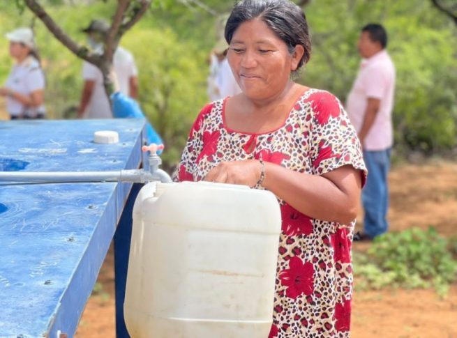 Indígenas de Maicao se benefician con obras para el suministro de agua y seguridad alimentaria