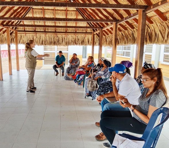 Comunidades wayúu participaron en jornada sobre conservación del ecosistema marinocostero