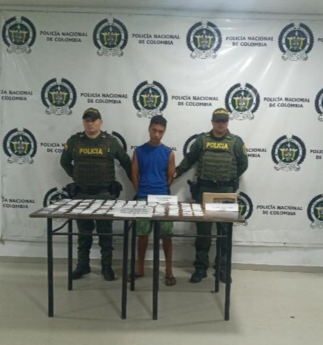 Con varias dosis de marihuana, capturado hombre en Becerril, Cesar