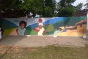 En Guacochito inauguran mural que dignifica la lucha de mujeres Afrocaribeñas e Indígenas