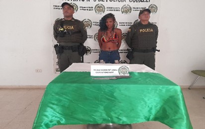 Sindicada de tentativa de homicidio, capturan a mujer en La Jagua de Ibirico