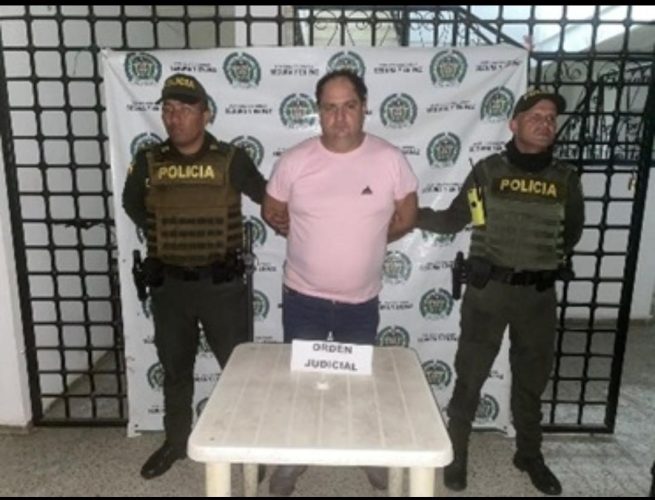 Por concierto para delinquir agravado, lo capturaron en Pueblo Bello, Cesar