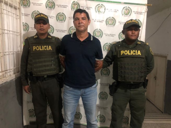 Por desaparición forzada, capturado en jurisdicción de El Copey, Cesar