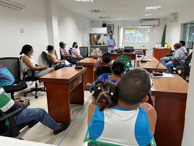 Unidad de Restitución de Tierras capacitó a líderes y comunidades de Dibulla, La Guajira