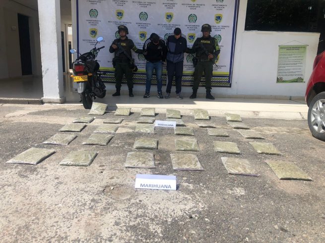 En hechos aislados, cayeron con gran cantidad de marihuana y clorhidrato de cocaína