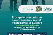 La Dian y la Polfa ponen en marcha la línea única anticontrabando 159