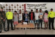 Con la captura de siete personas desmantelan la banda “los Enanos”