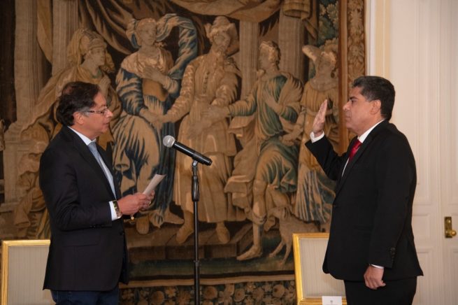 Presidente Petro posesionó al nuevo Contralor General de la Republica