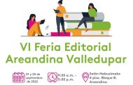 En Valledupar se realizará Sexta Feria Editorial Areandina 2022