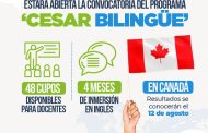 Gobierno del Cesar abre convocatoria para que 48 docentes perfeccionen el inglés con programa de bilingüismo en Canadá