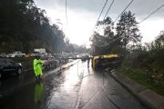 Lluvias intensas, un factor asociado a más de 4.000 siniestros viales en 2022