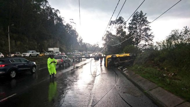 Lluvias intensas, un factor asociado a más de 4.000 siniestros viales en 2022