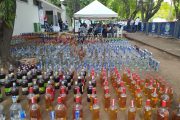 Gobernación del Cesar destruyó licores y cigarrillos de contrabando