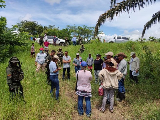Nueve familias campesinas regresan a sus tierras restituidas en el Cesar
