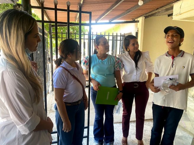 Jóvenes beneficiados con becas de ‘Formación para el Empleo’ de la Alcaldía y Área Andina