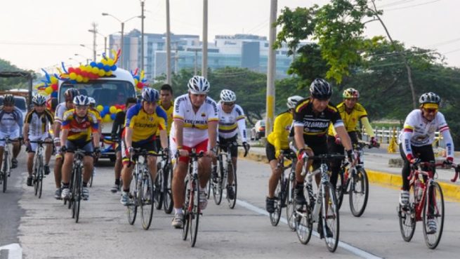 Vías de Valledupar reciben la Vuelta a Colombia Sénior Máster