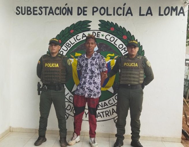 Capturan a sindicado de feminicidio agravado en La Loma (Cesar)