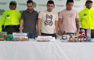 Tres capturados y la desarticulación de laboratorio de producción de drogas sintéticas