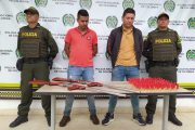 Capturados con armas de fuego en el sur del Cesar