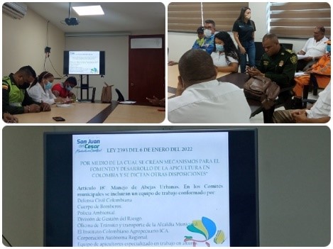 Con presencia del ICA, se conformó el comité apícola de San Juan del Cesar, en La Guajira