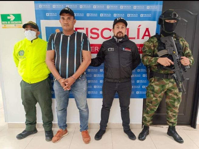 Sindicado de homicidio de líderes sociales en Cesar, capturado en San Vicente de Chucurí, Santander