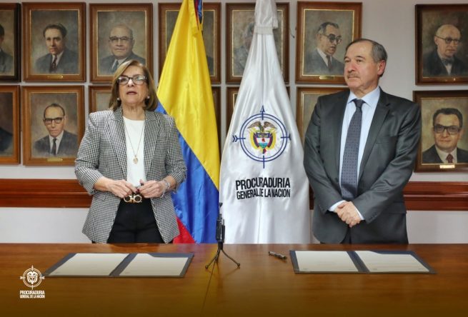 Procuraduría y JEP firmaron convenio para impulsar rutas de trabajo