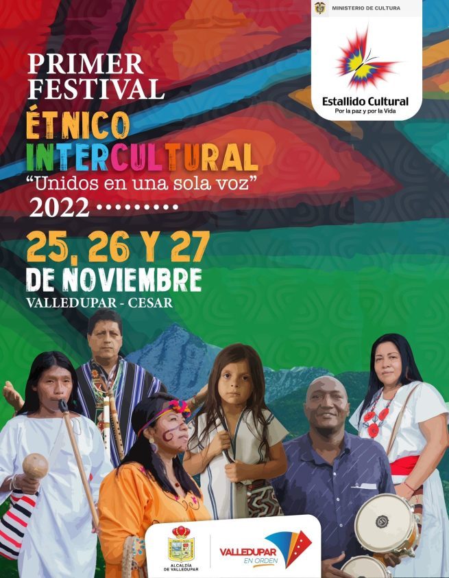Valledupar está lista para el Primer Festival Étnico Intercultural