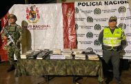 23 kilogramos de clorhidrato de cocaína fueron incautados por el Ejército en la Media Guajira