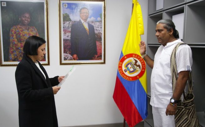 Un indígena kankuamo es el nuevo director de la Unidad para las Víctima Cesar-La Guajira