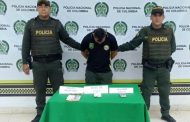 En Aguachica fue capturado un hombre con 118 gramos de base de coca