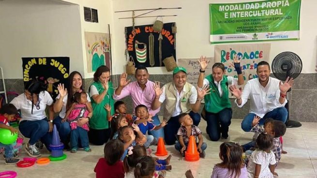 Icbf entrega unidad de servicio en Bosconia para atender niñez indígena Yukpa y Chimila