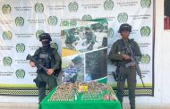 En tres municipios del Cesar, Policía incautó 1040 gramos de pólvora