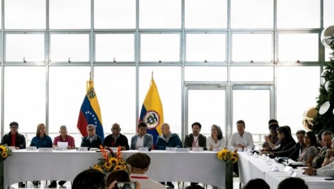 El Gobierno de Colombia y Eln concluyen la primera ronda de diálogo en Caracas