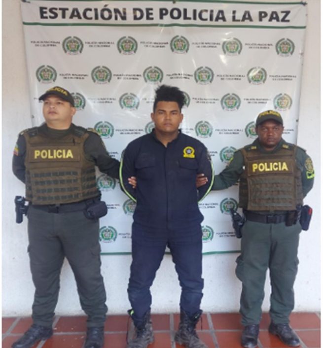En jurisdicción de La Paz, Cesar, capturado presunto homicida