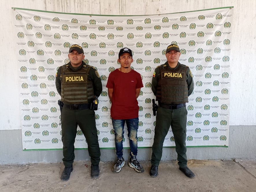 Por cuatro delitos capturado hombre en Curumaní
